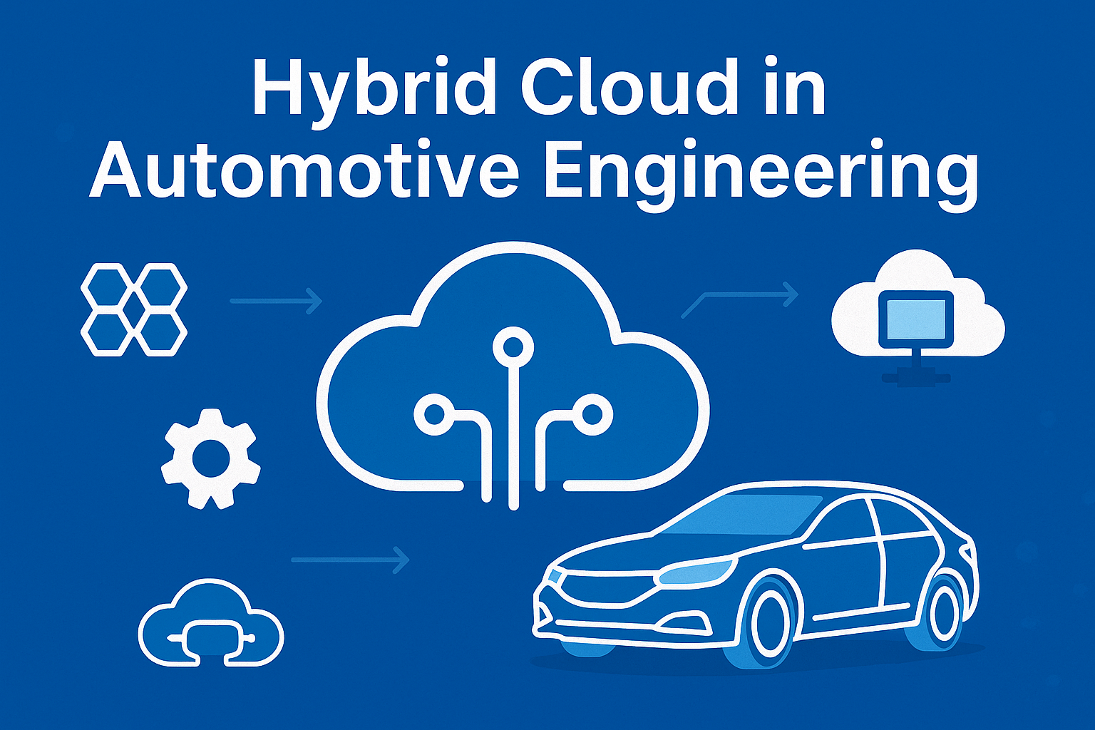 Hybrid Cloud in Automotive Engineering